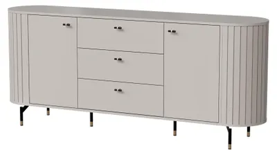 Image de Buffet Zama 190 x 40 x 81 cm, 2 portes, couleur au choix, cachemire