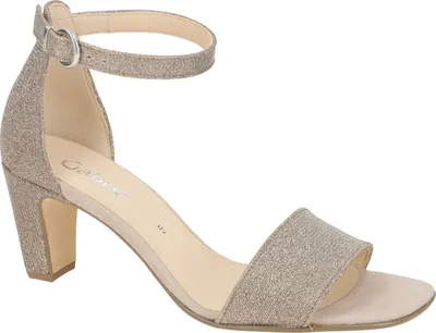 Produktbild von Gabor 61.790 Damen Sandalette - Riemchen Sandalen gold Elegant NEU