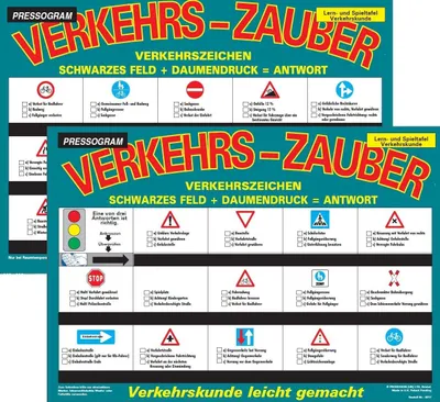 Produktbild von Zaubertafel Verkehrs-Zauber - Verkehrszeichen