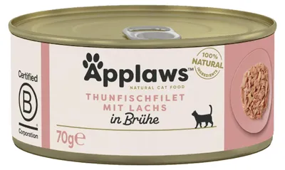 Obrázek produktu pro Applaws Cat Thunfischfilet & Lachs 24x70g
