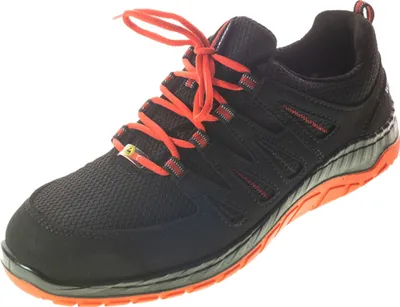 Produktbild von ELTEN MADDOX black-red Low ESD S3 729561 Sicherheitshalbschuh, Größe:41