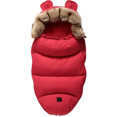 Image de Chancelière pour siège auto et poussette, imperméable, rouge – pour Maxi-Cosi