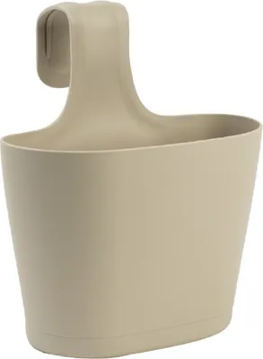 Produktbild von Blumenkasten oval 2,8 Liter zum Hängen mit 1. Bügel Sand
