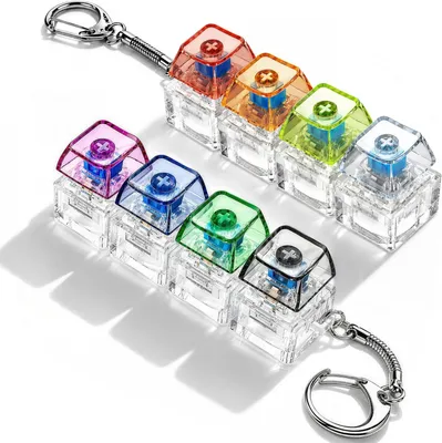 Imagen del producto de Juguetes antiestrés con forma de teclado: set de 2. Ideales para reducir el estrés en adultos. Juguetes antiestrés para adultos. Set de juguetes antiestrés