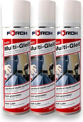 Produktbild von 3x Förch Multigleitspray S422 Gurtgleitspray Gleitspray Trennmittel Spray 500ml