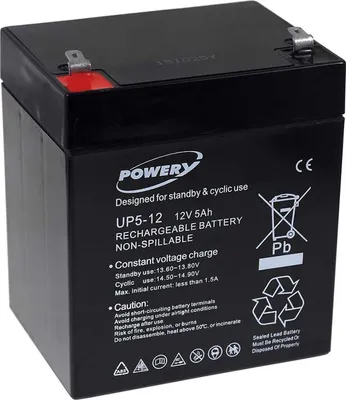 Image de Batterie gel-plomb pour APC RBC 46 5Ah 12V