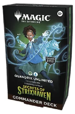 Zdjęcie produktu dla Magic: The Gathering Commander: Secrets of Strixhaven: Quandrix Unlimited C