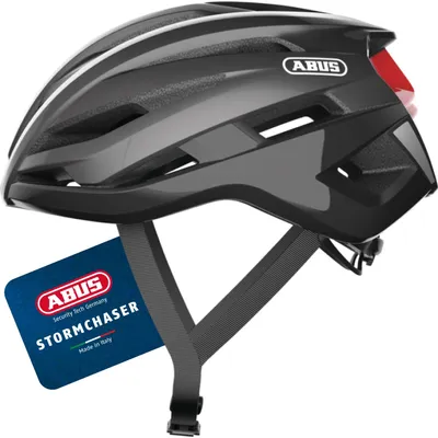 Produktbild von ABUS Rennradhelm StormChaser - Leichter und komfortabler Fahrradhelm für professionellen Radsport für Damen und Herren - Titan (gräulich), Größe S (51-55 cm)