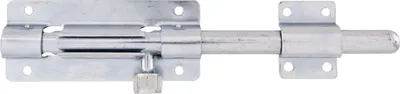 Produktbild von IBFM Bolzenriegel Grendelriegel, abschließbarer Türriegel Länge 200 mm verzinkt
