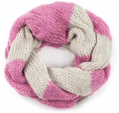 Produktbild von Szaleo Obwarzanek Schlauchschal Damen Pink Warm