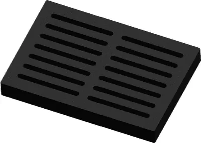 Produktbild von Kaminrost / Ascherost 280x195x30mm passend für Thermia**