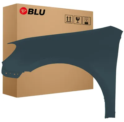 Obrázek produktu pro BLU Blatník náhrada pro VW Volkswagen GOLF VI 6 VARIANT KOMBI LC5F Levý Modrý GraphitBlau | 2008-2016 | Přední | Lakovaný | Připravený k montáži