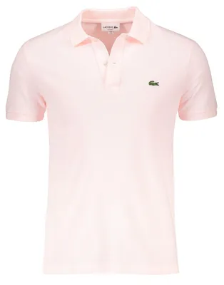 Produktbild von Lacoste Poloshirt schmal geschnitten hellrosa