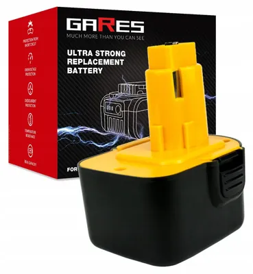 Obrázek produktu pro Gares Náhradní baterie pro Paslode 900400 BCPAS-404717HC 900420 | 6V 3.3 Ah Inny | Vysokovýkonná baterie pro robotický vysavač | Kompatibilní s Paslode 900400 BCPAS-404717HC 900420 | Prémiová kvalita