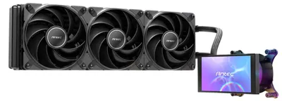 Zdjęcie produktu dla Antec VORTEX VIEW 360, Chłodnica cieczy all-in-one, 12 cm, Czarny