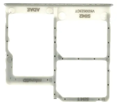 Produktbild von Samsung Galaxy A41 (SM-A415F) Sim Karten Halter Tray Fach (White), Weiß
