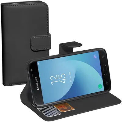 Image de Étui PEDEA Bookstyle Classic pour Samsung Galaxy J5 2017 | Étui à rabat noir