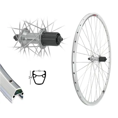 Produktbild von Rennrad Laufrad 36 Loch, 130mm, 10-11-fach