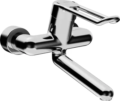 Obrázek produktu pro Hansa Medipro nástěnný termostatický směšovač s objektovou pákou A246mm, 1 ks.