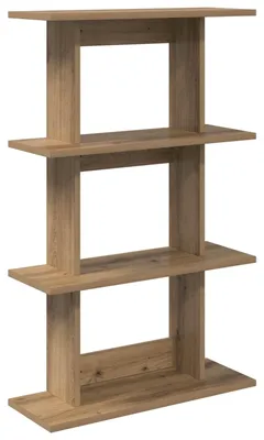 Produktbild von vidaXL Wandregal Wandhalterung Artisan-Eiche 56 x 20 x 90 cm