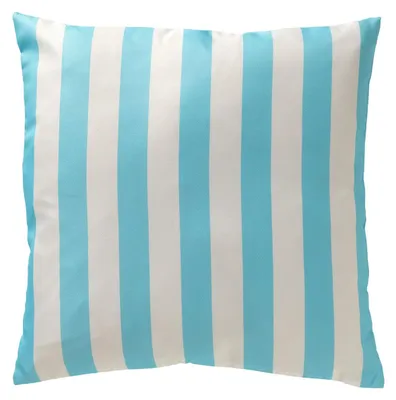 Produktbild von Textino Outdoor Dekokissen Gestreift Sia 45x45 cm Blau