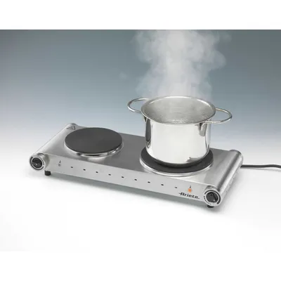 Obrázok produktu pre Ariete 0994/20, Nerezová oceľ, Na pracovnú dosku, 53 cm, Utesnená platňa, Nerezová oceľ, 2 zone(s)