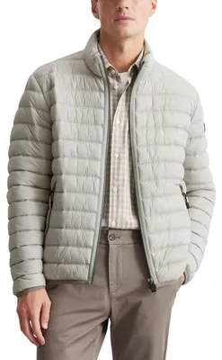 Produktbild von Marc O'Polo Herren Steppjacke mit Stehkragen leicht, Grau (Dapple Gray), M