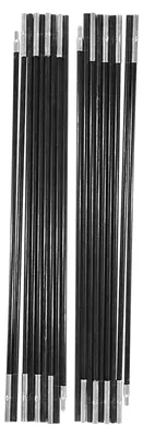 Imagen del producto de Palo para tienda de campaña de 4,9 metros - Fibra de vidrio - 9 secciones - Palo universal para tienda de campaña - Palo para toldo - Adecuado para 7-8 personas - Palos para tienda de campaña
