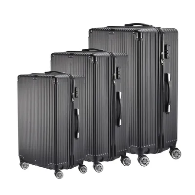 Productafbeelding van Kofferset - Reiskoffers - Trolleyset - Bagageset - Handbagagekoffer - Lichtgewicht ABS