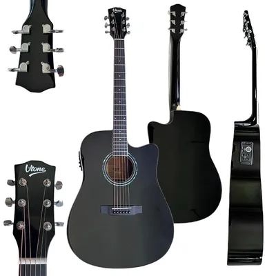 Immagine prodotto di Chitarra elettroacustica V-TONE VEAG1 CE BK 4/4
