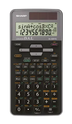 Produktbild von Sharp Schulrechner EL-520 T-GY 400 Funktionen, Solar/Batterie,Grau