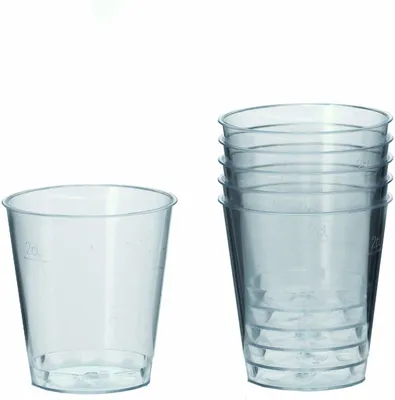 Immagine prodotto di PAPSTAR 12158 40er Kunststoff-Schnapsglas 2 cl glasklar