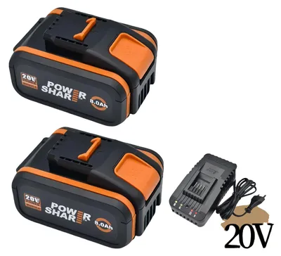 Imagen del producto de Batería recargable, capacidad de 8000 mAh, amplia compatibilidad, cargador para 2 dispositivos