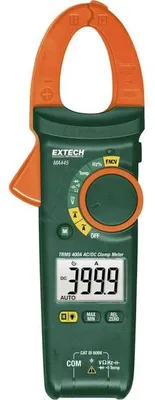 Image de Extech MA445 Multimètre manuel, pince ampèremétrique numérique CAT III 600 V Affichage (Counts) : 4000 (MA445)