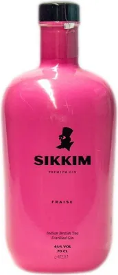 Produktbild von Sikkim Premium Gin Fraise 700ml 40% Vol.