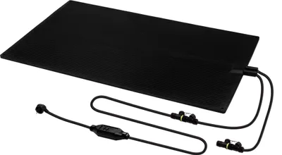 Produktbild von 300W Gummi-Heizmatte, Outdoor Heizmatte 60x100cm, bis 60°C, IP65 Spritzwasserschutz, mit FI-Schutzschalter