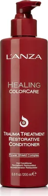Produktbild von L’ANZA Healing ColorCare Trauma Treatment Restorative Conditioner kräftigender Conditioner für gefärbtes, chemisch behandeltes und aufgehelltes Haar 200 ml
