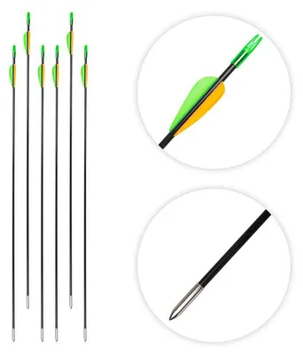 Produktbild von inSPORTline Klarkson Laminatpfeile 30" 6 Stück