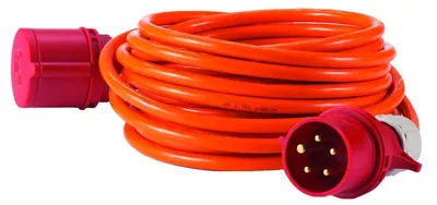 Produktbild von HEDI VKD1032Q4F Drehstrom-Verlängerungsleitung 32 A, 10 m 5x4,0 mm²