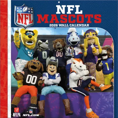 Produktbild von Turner NFL Maskottchen NFL 30,5 x 30,5 cm Wandkalender 2026