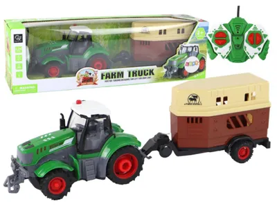 Image de Tracteur et remorque télécommandés