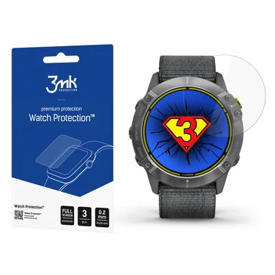 Produktbild von 3mk Display Hybridglas Watch Protection für Garmin Enduro 0,2mm (3 Stück)