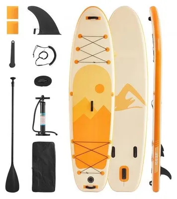 Obrázok produktu pre Nafukovacia doska na pádlovanie 3,23 m - SUP surf s príslušenstvom - Ideálne na pádlovanie, surfovanie