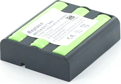 Produktbild von Akku für Hama 00040791 NiMH 3,6 Volt 1200 mAh schwarz.