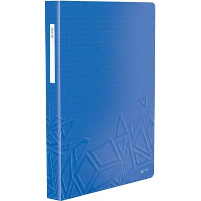 Produktbild von Leitz 46520032, Präsentationsmappe, A4, Polypropylen (PP), Blau, Porträt, 80 Blätter