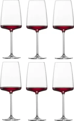 Produktbild von SCHOTT ZWIESEL 8003.57001, Universelles Weinglas, Standard-Glas, Glas, Transparent, Riesling-Wein, Sauvignon Wein, 535 ml