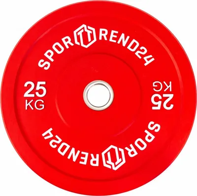 Produktbild von Sporttrend 24® Bumper Plate 5-25kg | Hantelscheibe Gewichtsscheibe Gewichtscheibe, (25kg)