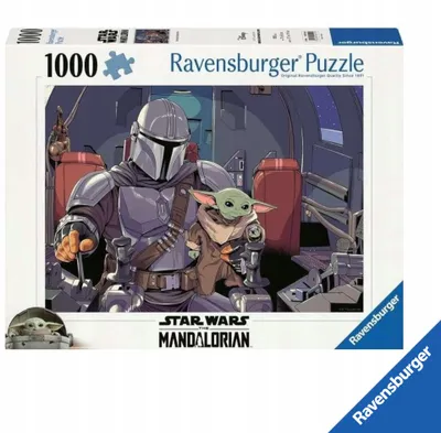 Produktbild von Ravensburger Puzzle 1000 Teile Star Wars Mandalorian