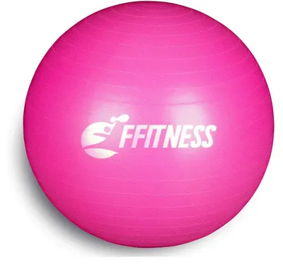 Immagine prodotto di Palla per esercizi total body, ideale per la ginnastica prenatale | Palla ginnastica grande (55, 65, 75, 85, 95 cm) – Rosa, taglia 75 cm