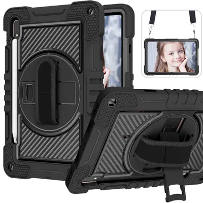 Image de Pour Samsung Galaxy Tab S10 FE / S9 / S9 FE / S8 Housse de protection à 360 degrés